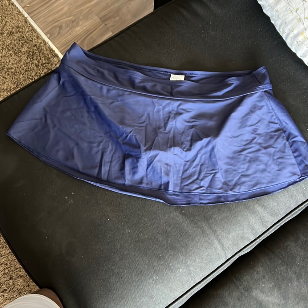 Kona Sol swim swim bottoms size XL navy blue worn twice EUC
